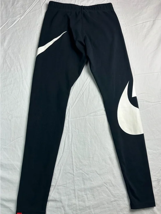 🖤 Nike Just Do It Oversized Logo Black Leggings Size S 8867-14 🖤 - Picture 9 of 13